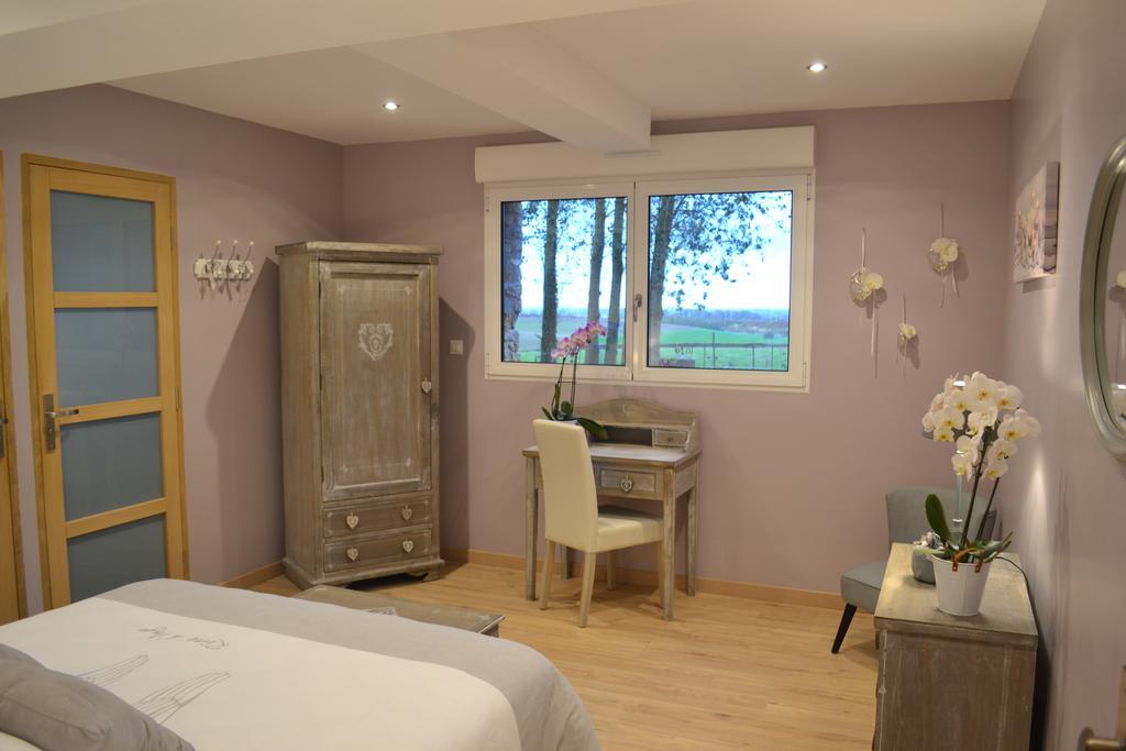 Ferme "Les Flaquettes" Bed & Breakfast Guînes Oda fotoğraf